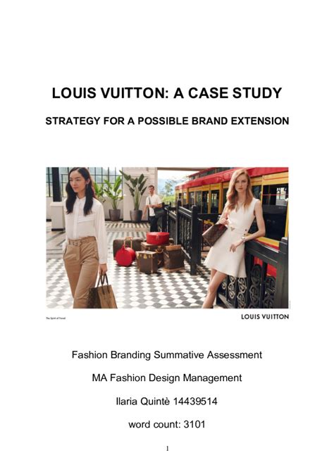 Louis Vuitton study